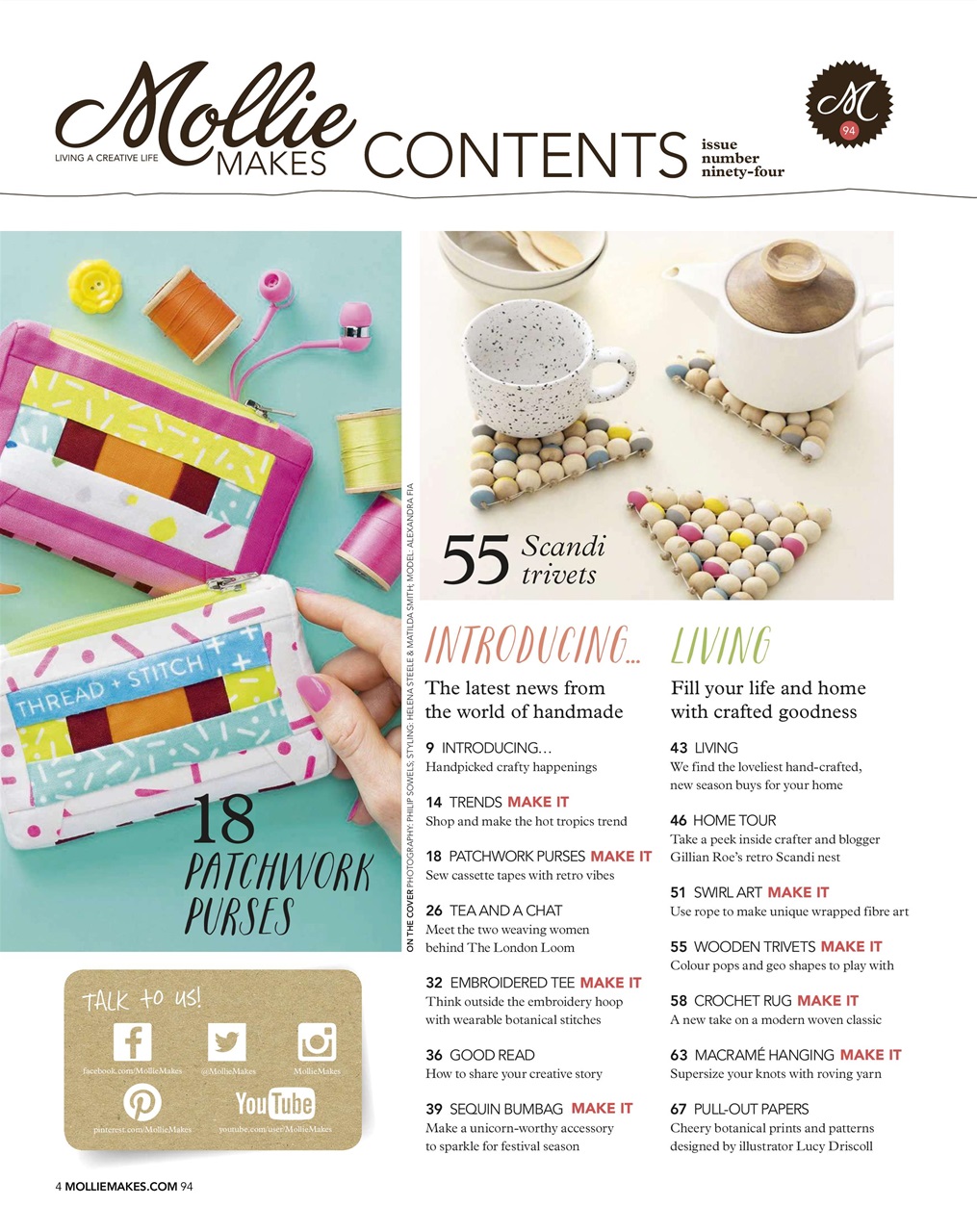 Mollie magazine Preview Pages