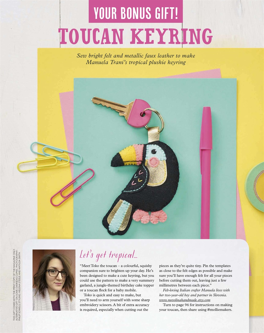 Mollie magazine Preview Pages