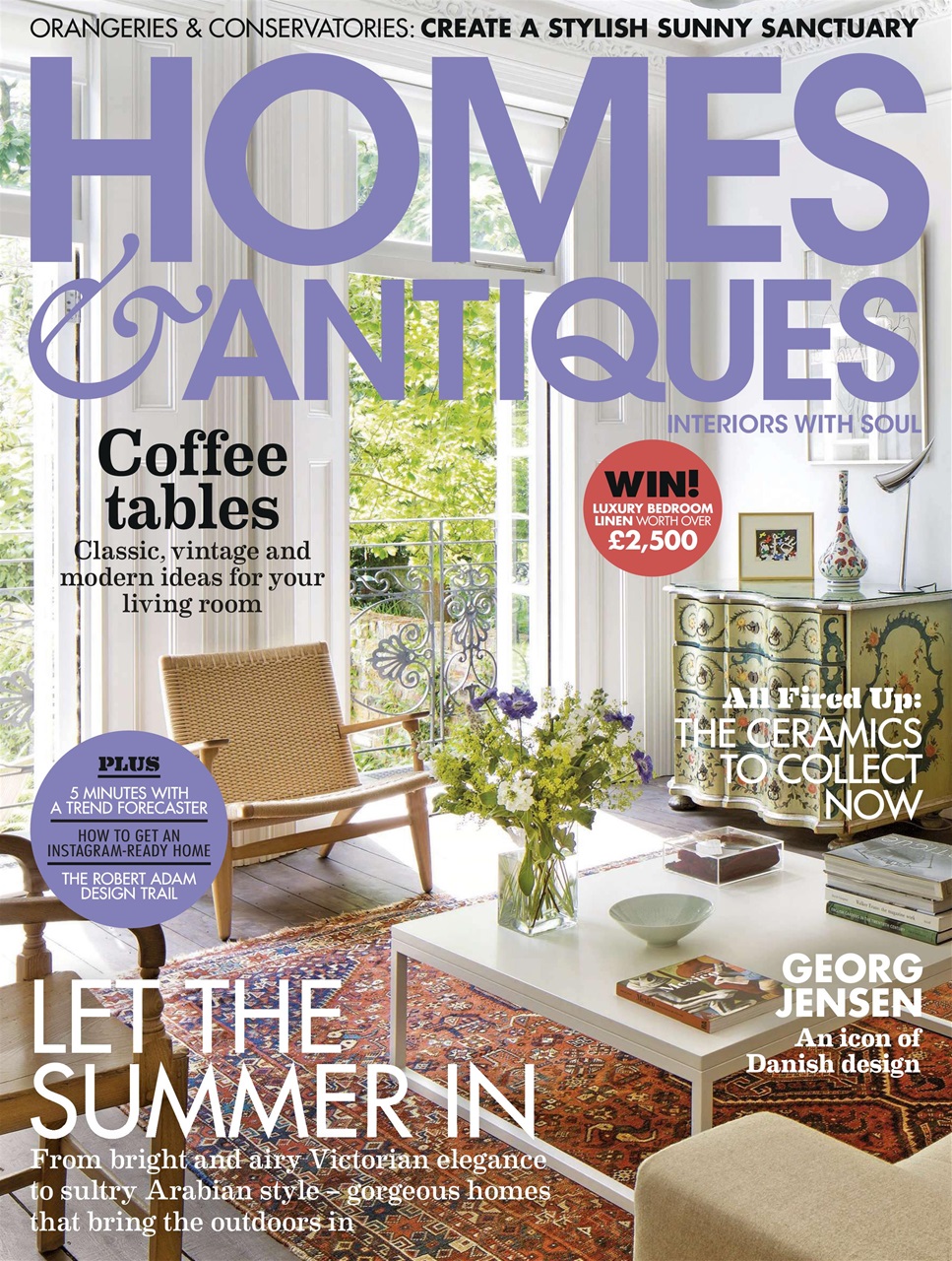 Homes & Antiques Magazine Preview Pages