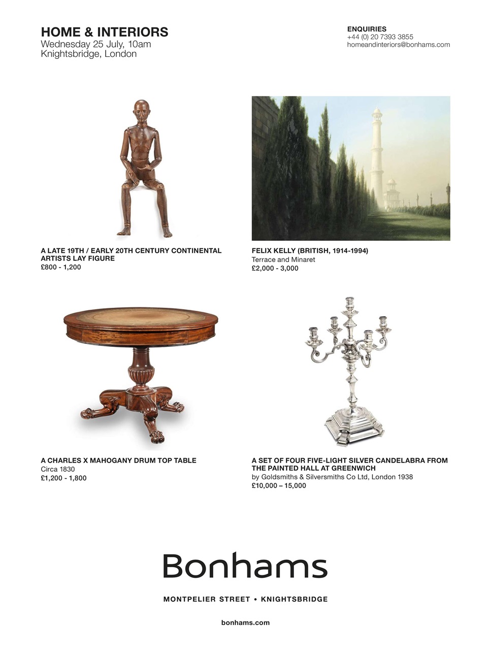 Homes & Antiques Magazine Preview Pages