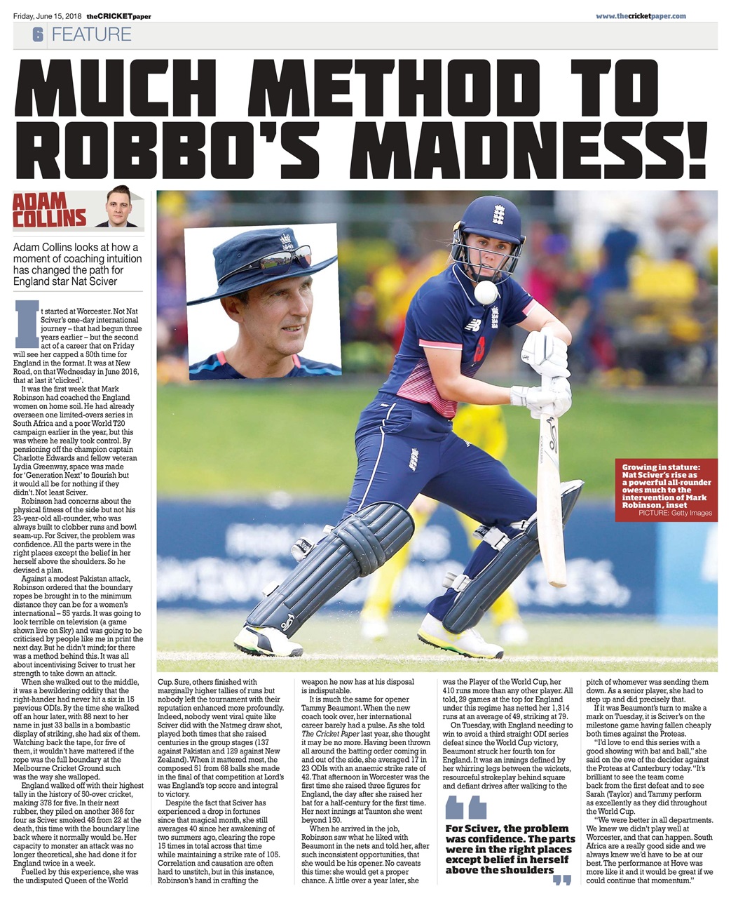 The Cricket Paper Preview Pages