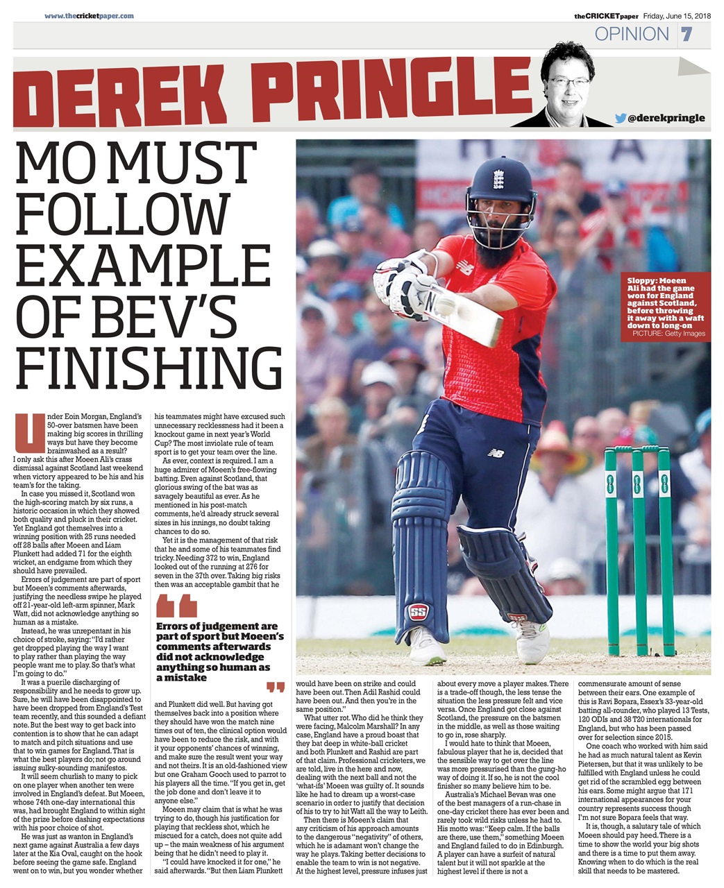 The Cricket Paper Preview Pages