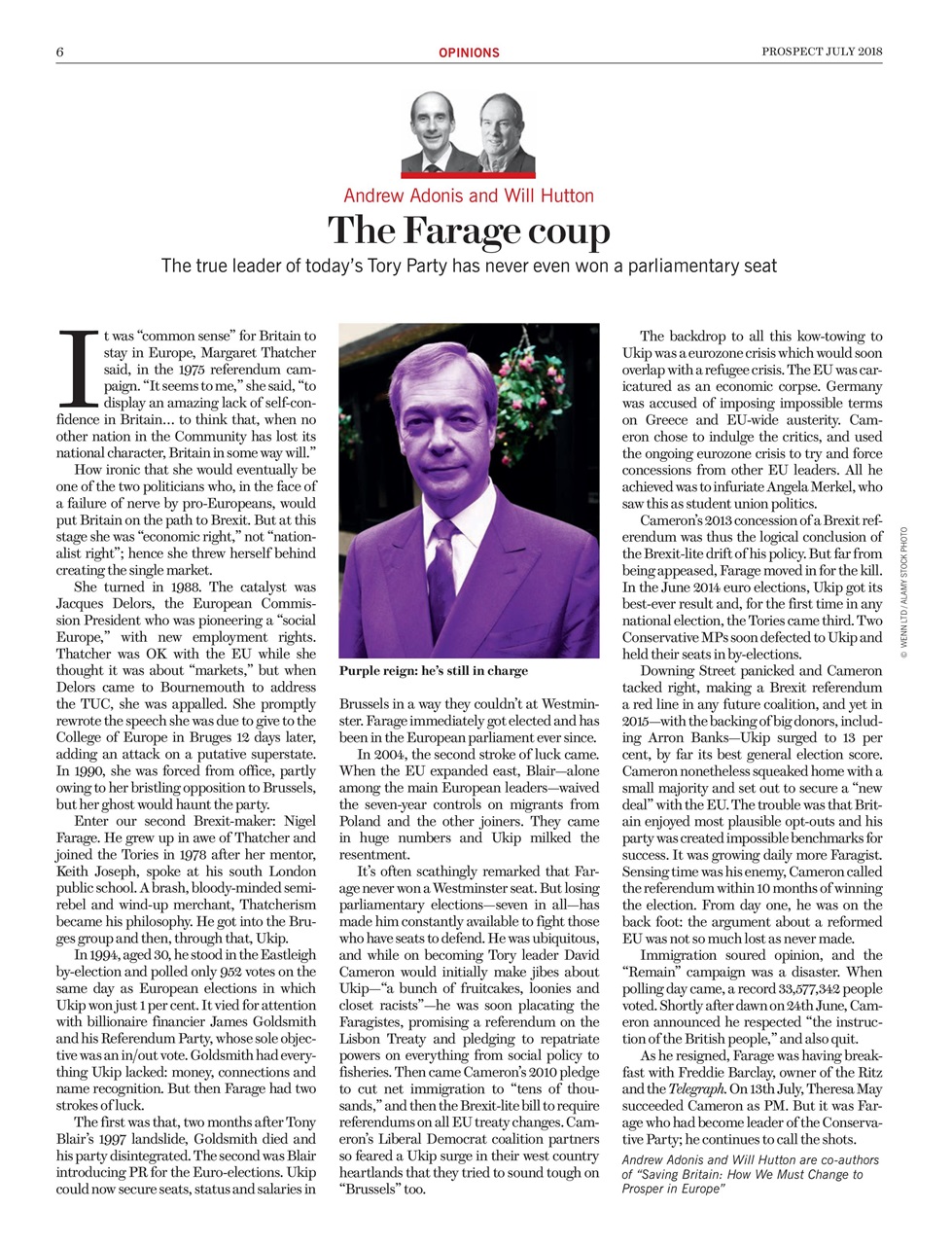 Prospect Magazine Preview Pages