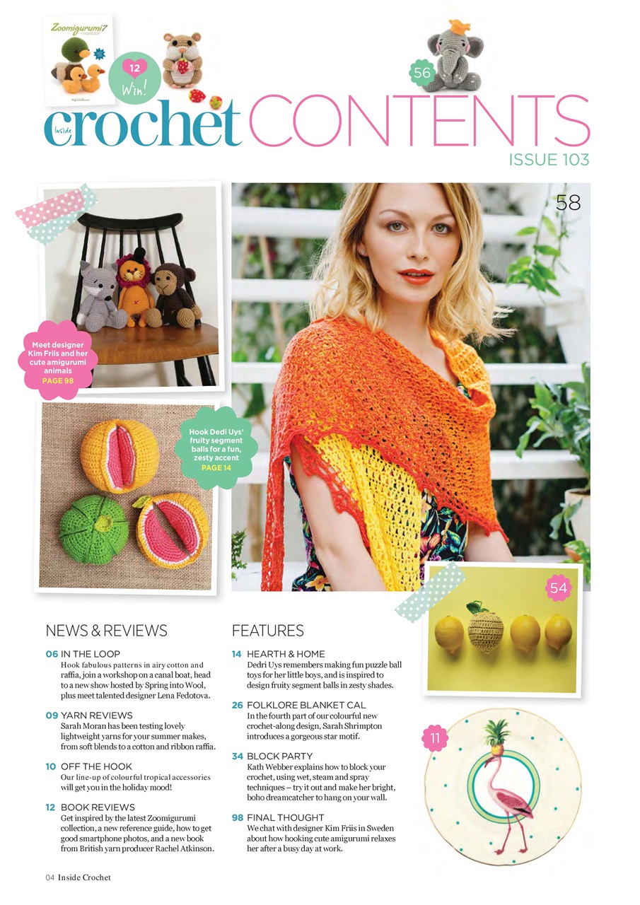 Inside Crochet Preview Pages