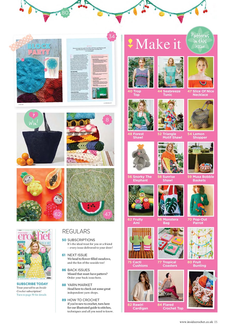 Inside Crochet Preview Pages