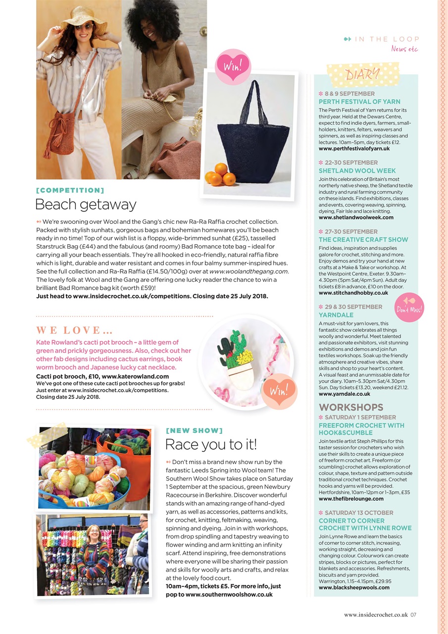 Inside Crochet Preview Pages