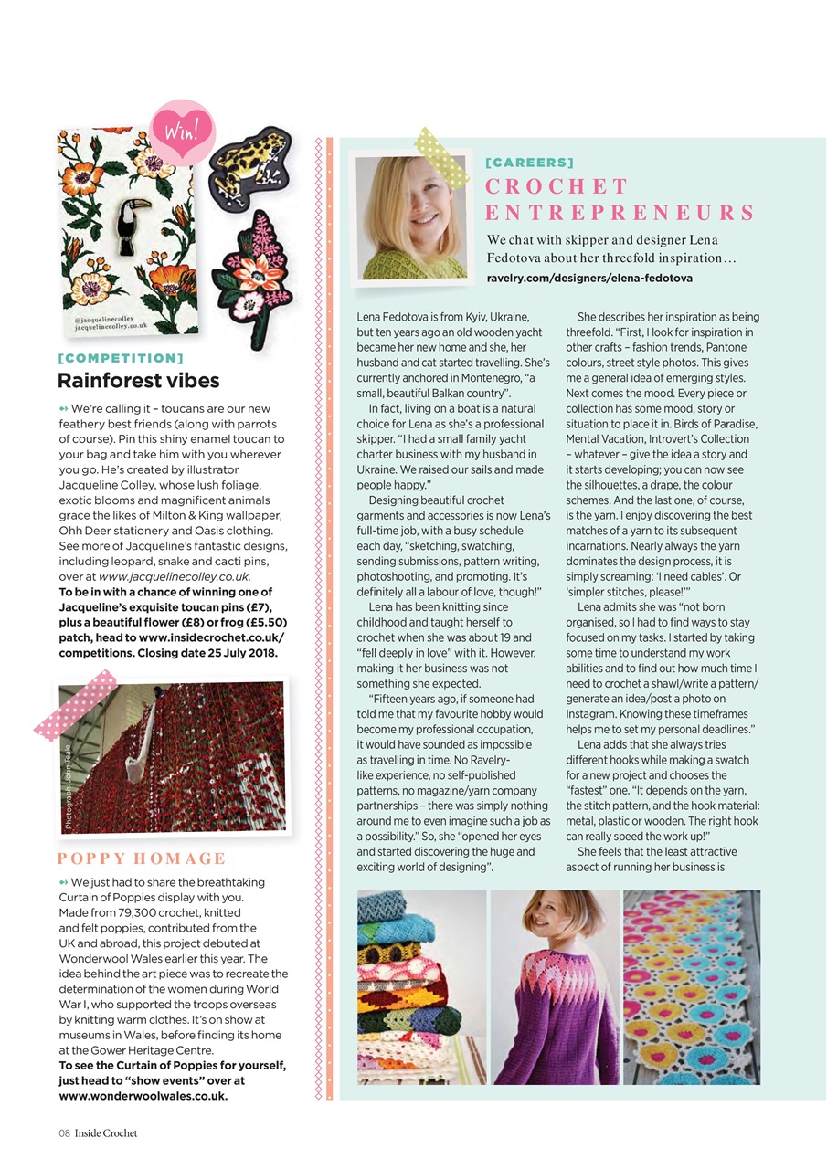 Inside Crochet Preview Pages