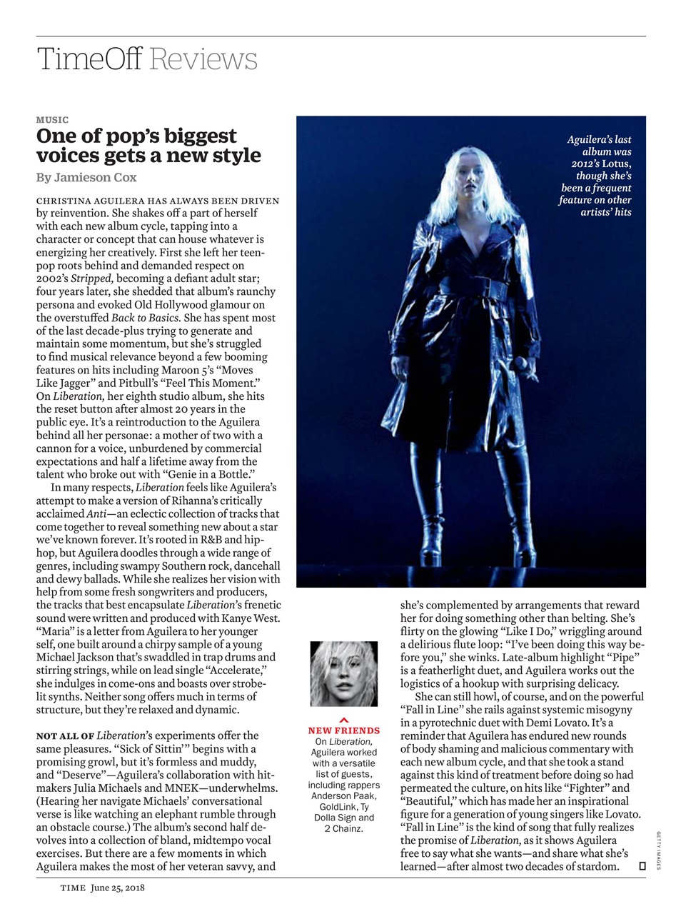 TIME Magazine Europe Preview Pages