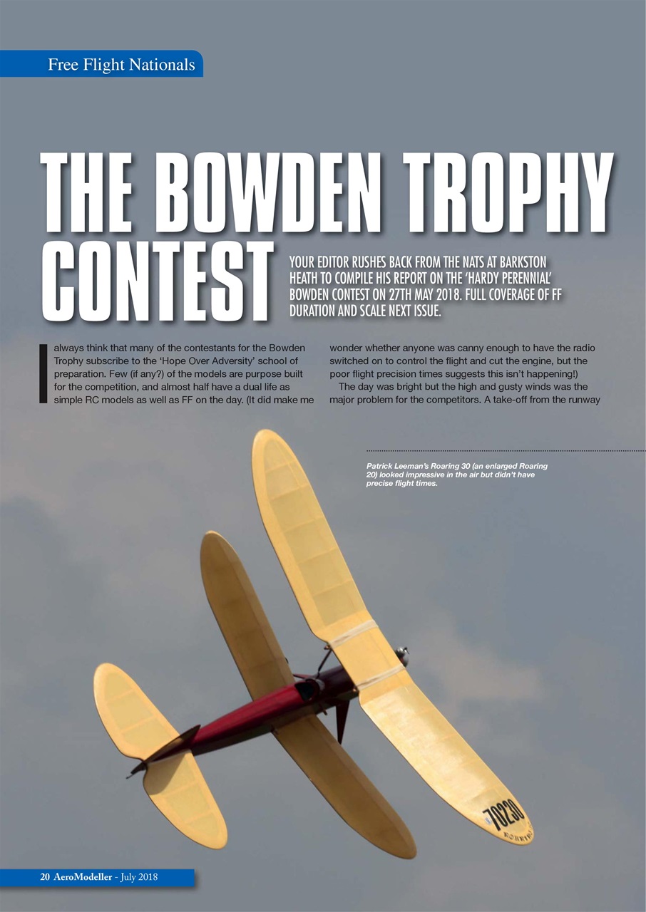 AeroModeller Preview Pages