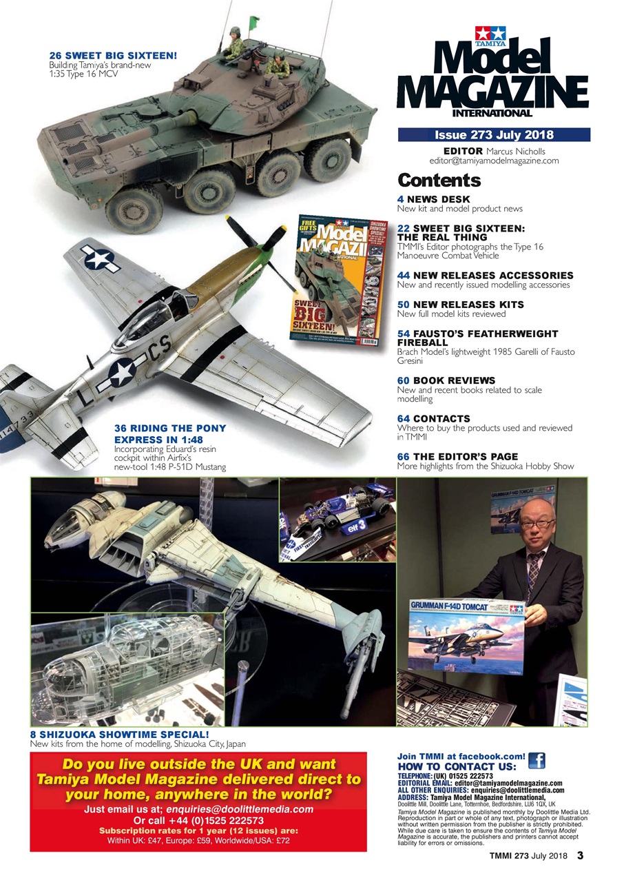 Tamiya Model Magazine Preview Pages