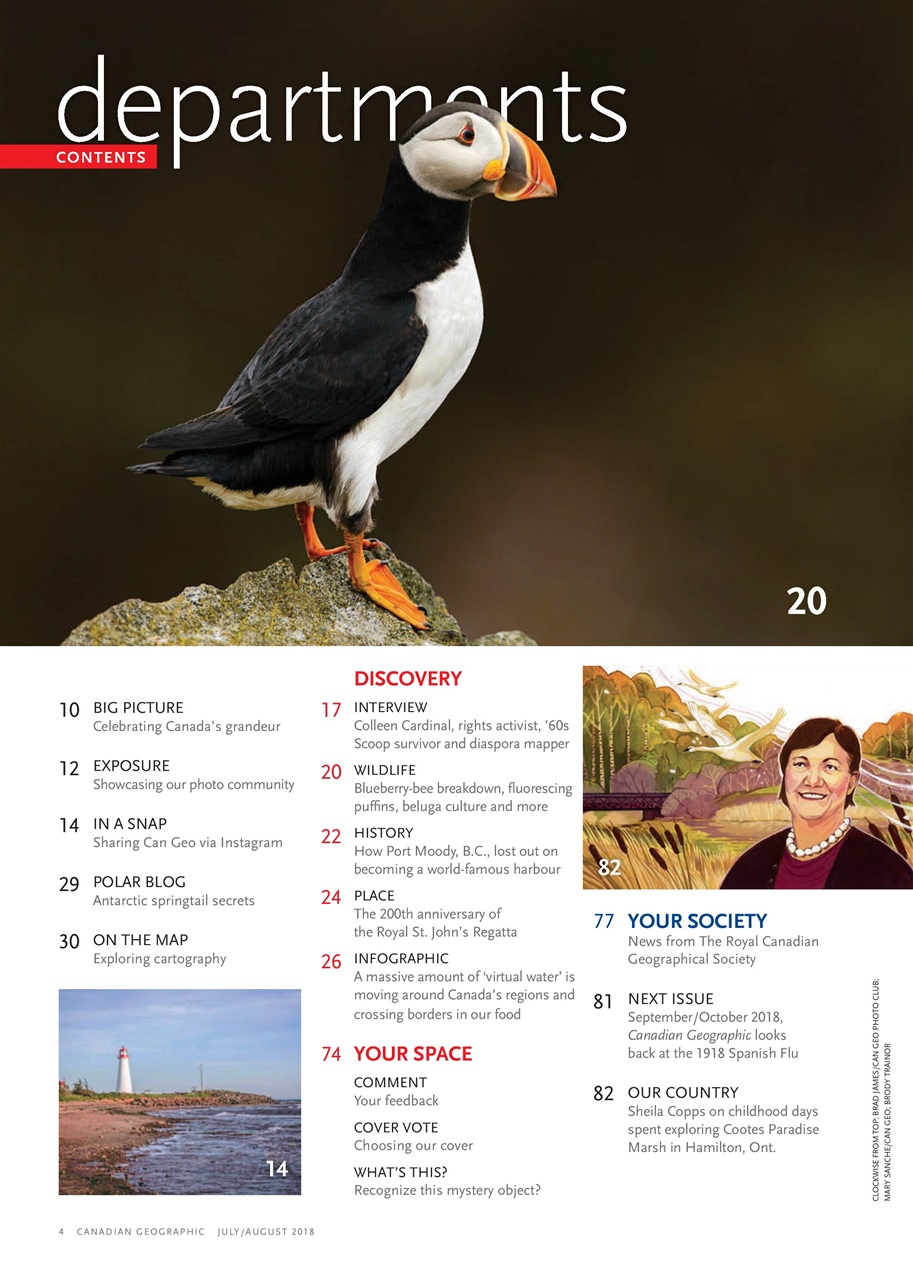 Canadian Geographic Preview Pages