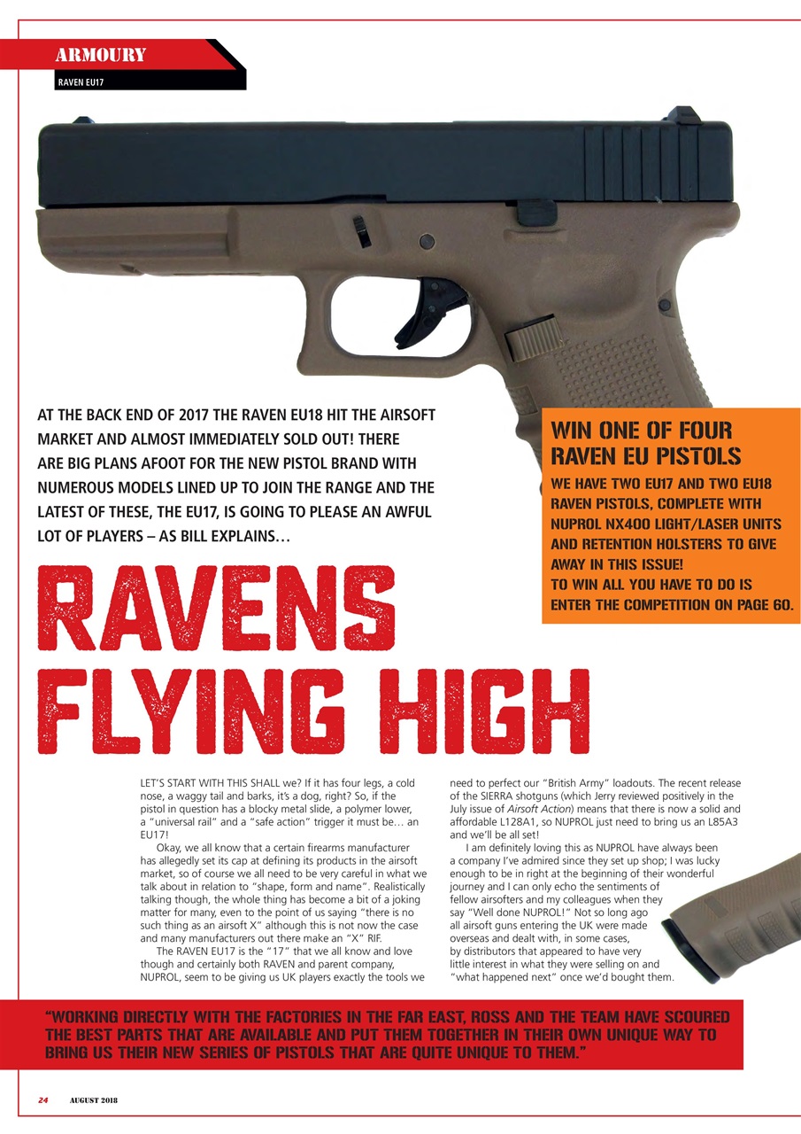 Airsoft Action Preview Pages