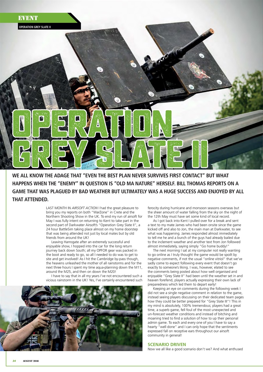 Airsoft Action Preview Pages