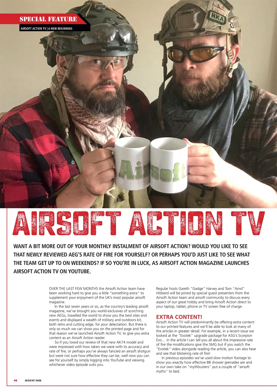 Airsoft Action Preview Pages
