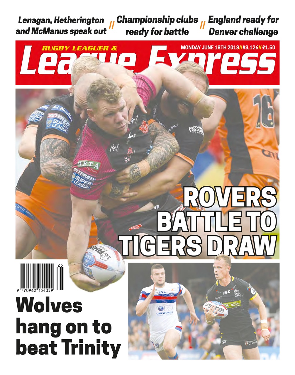 League Express Preview Pages