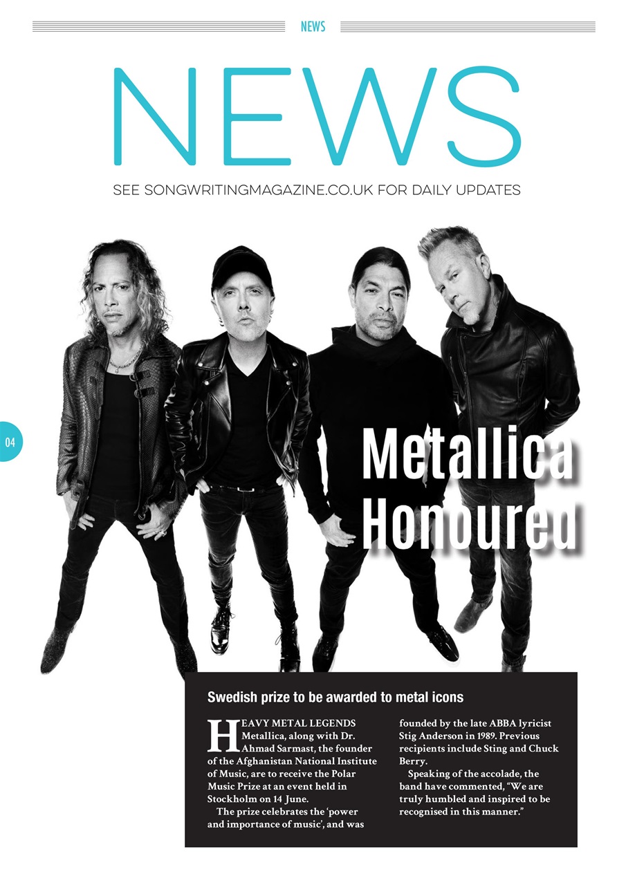 Songwriting Magazine Preview Pages
