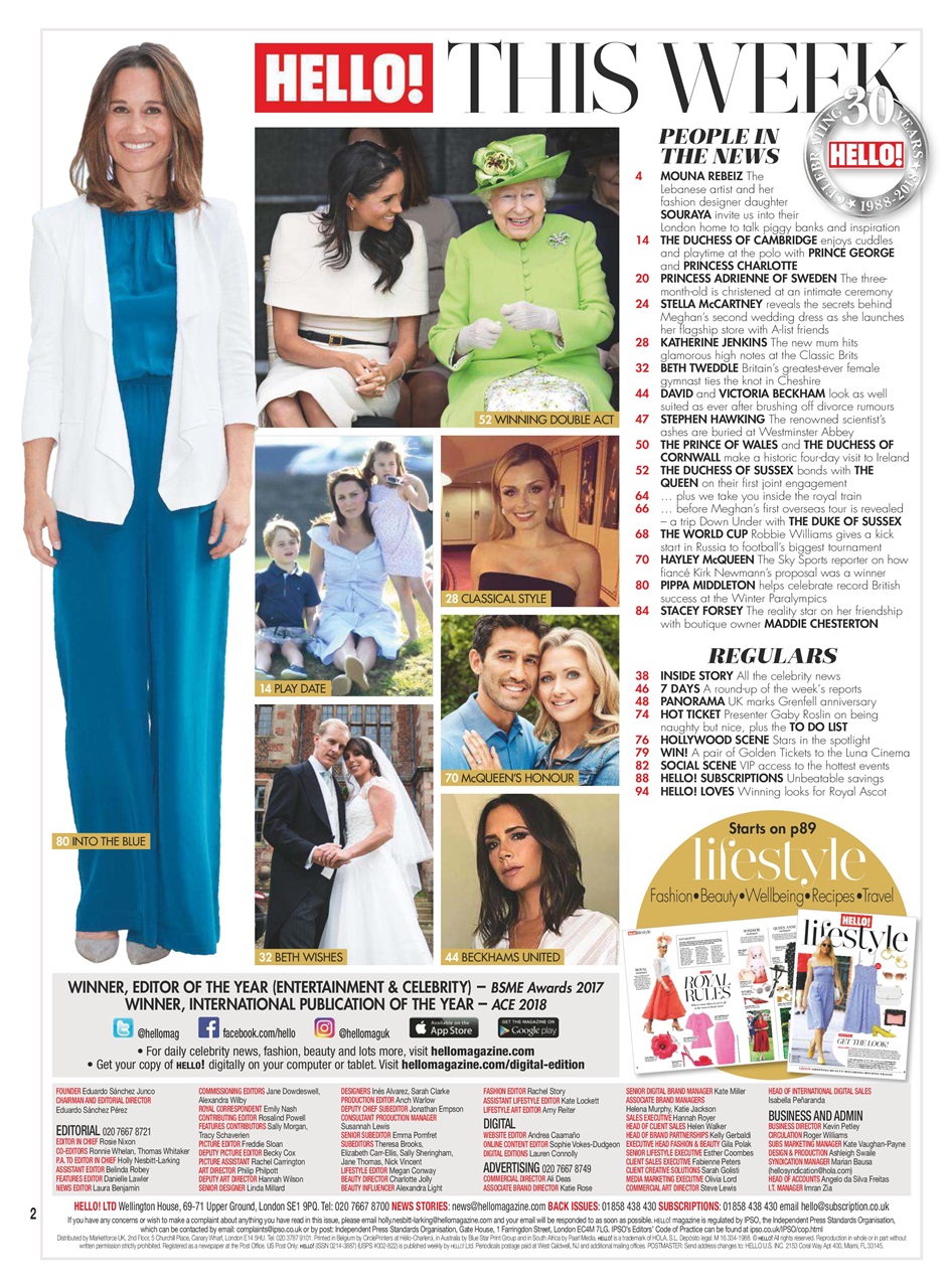 Hello! Magazine Preview Pages