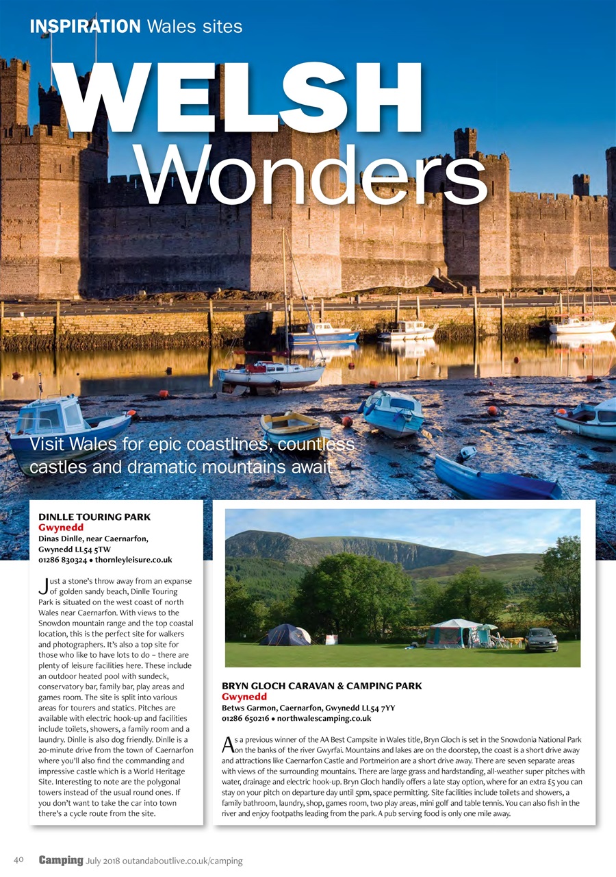 Camping Preview Pages