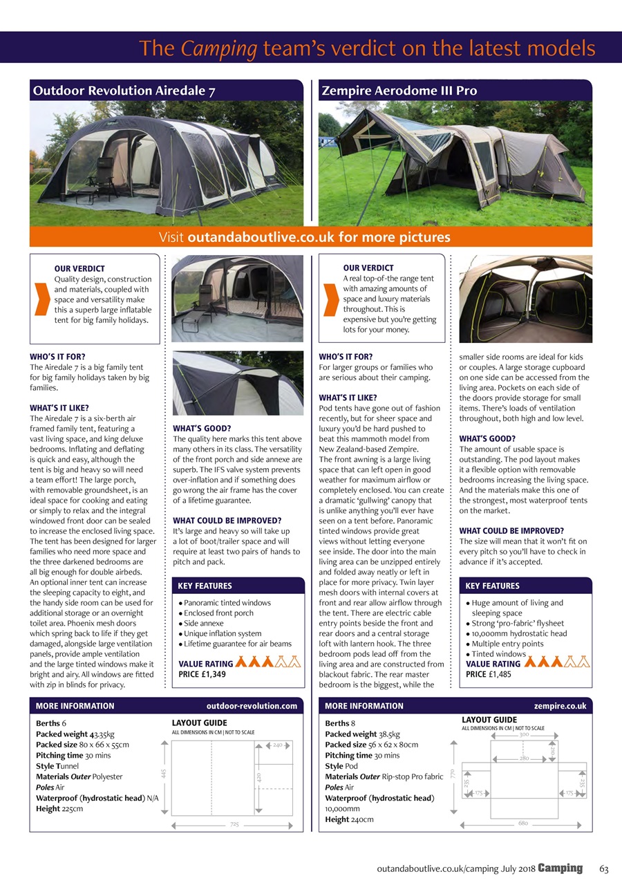 Camping Preview Pages