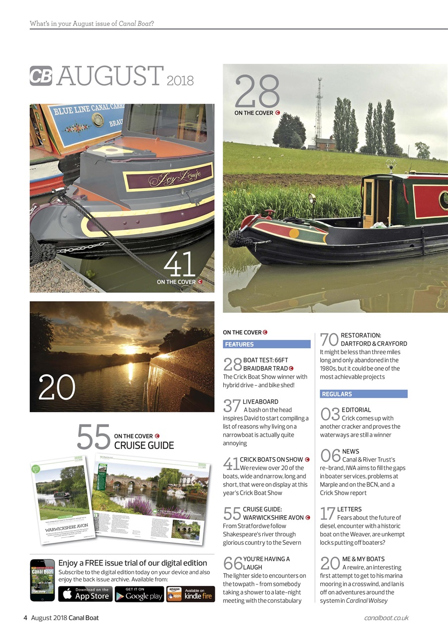 Canal Boat Preview Pages