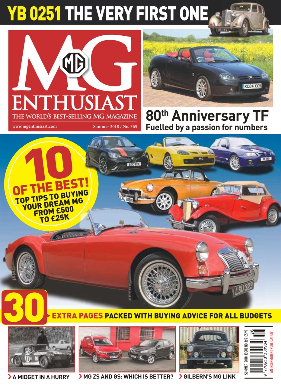 MG Enthusiast Preview Pages