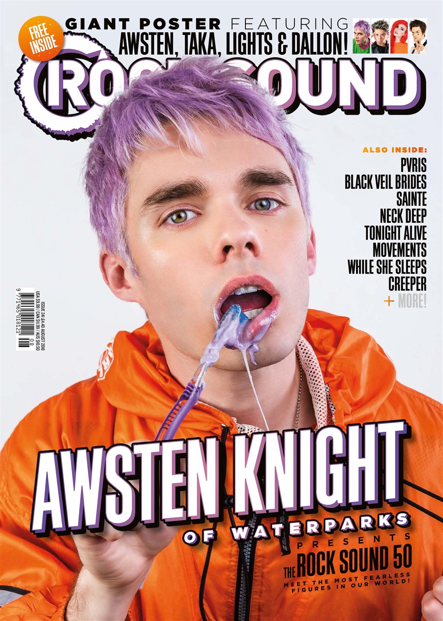 Rock Sound Magazine Preview Pages