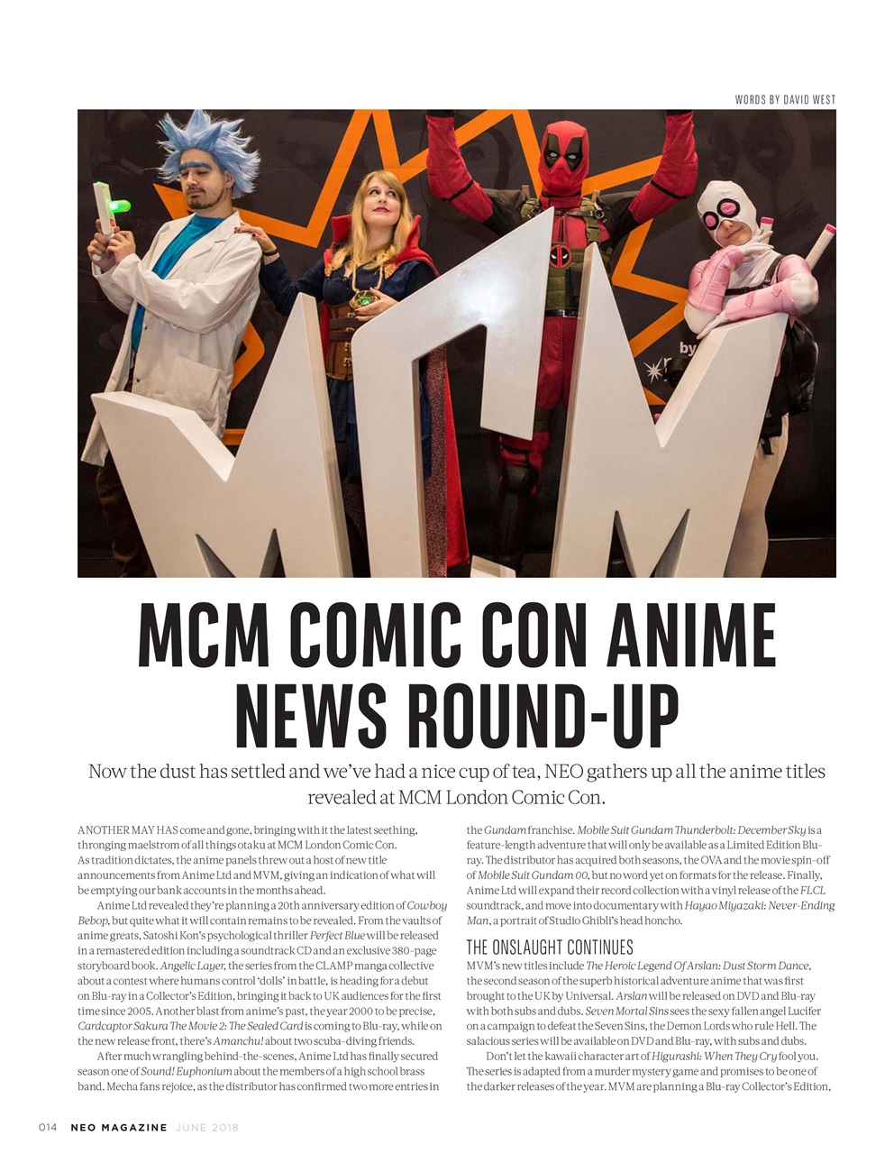 NEO Magazine Preview Pages