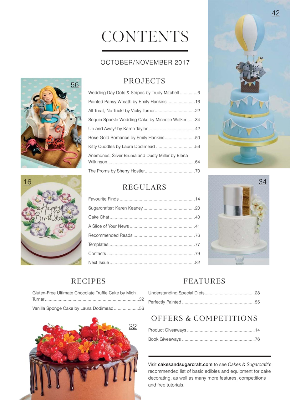 Cakes & Sugarcraft Preview Pages