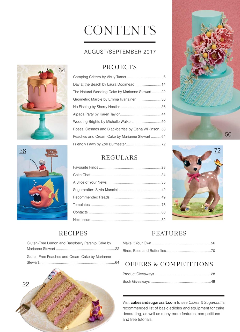 Cakes & Sugarcraft Preview Pages
