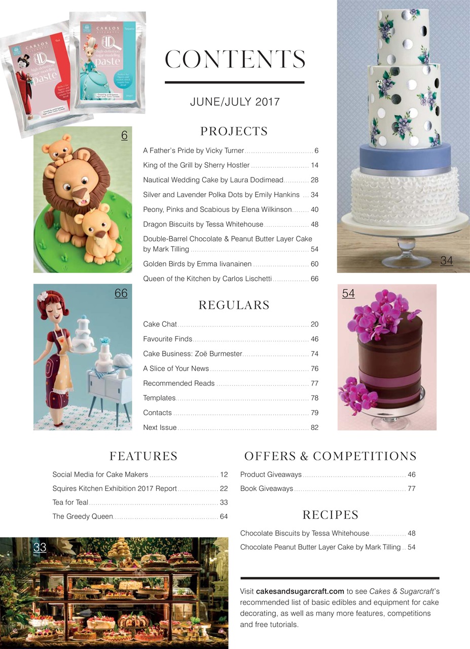 Cakes & Sugarcraft Preview Pages