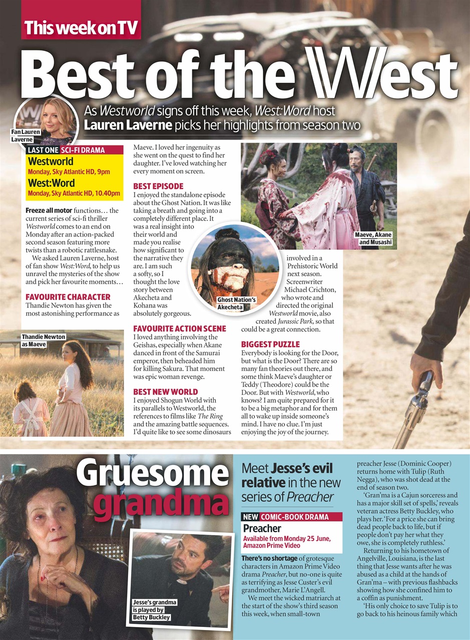 TV & Satellite Week Preview Pages