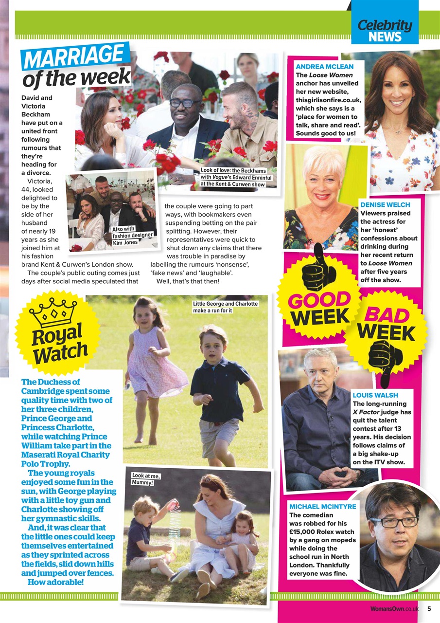 Woman's Own Preview Pages