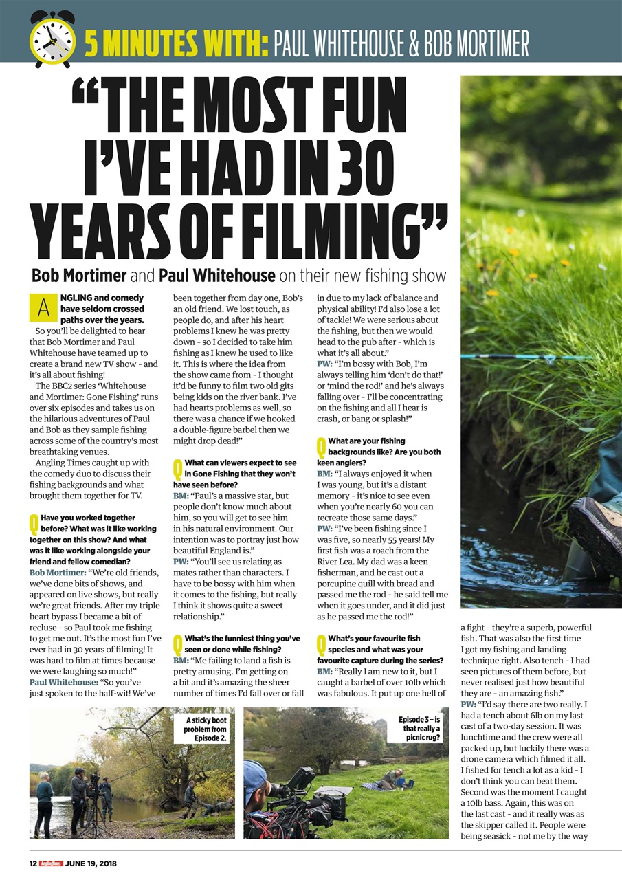 Angling Times Preview Pages