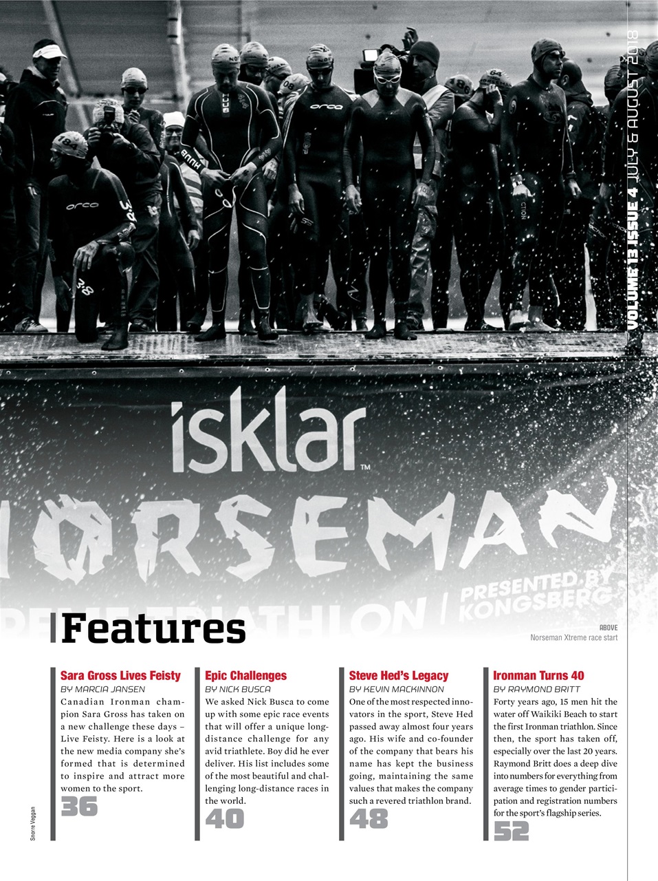 Triathlon Magazine Canada Preview Pages