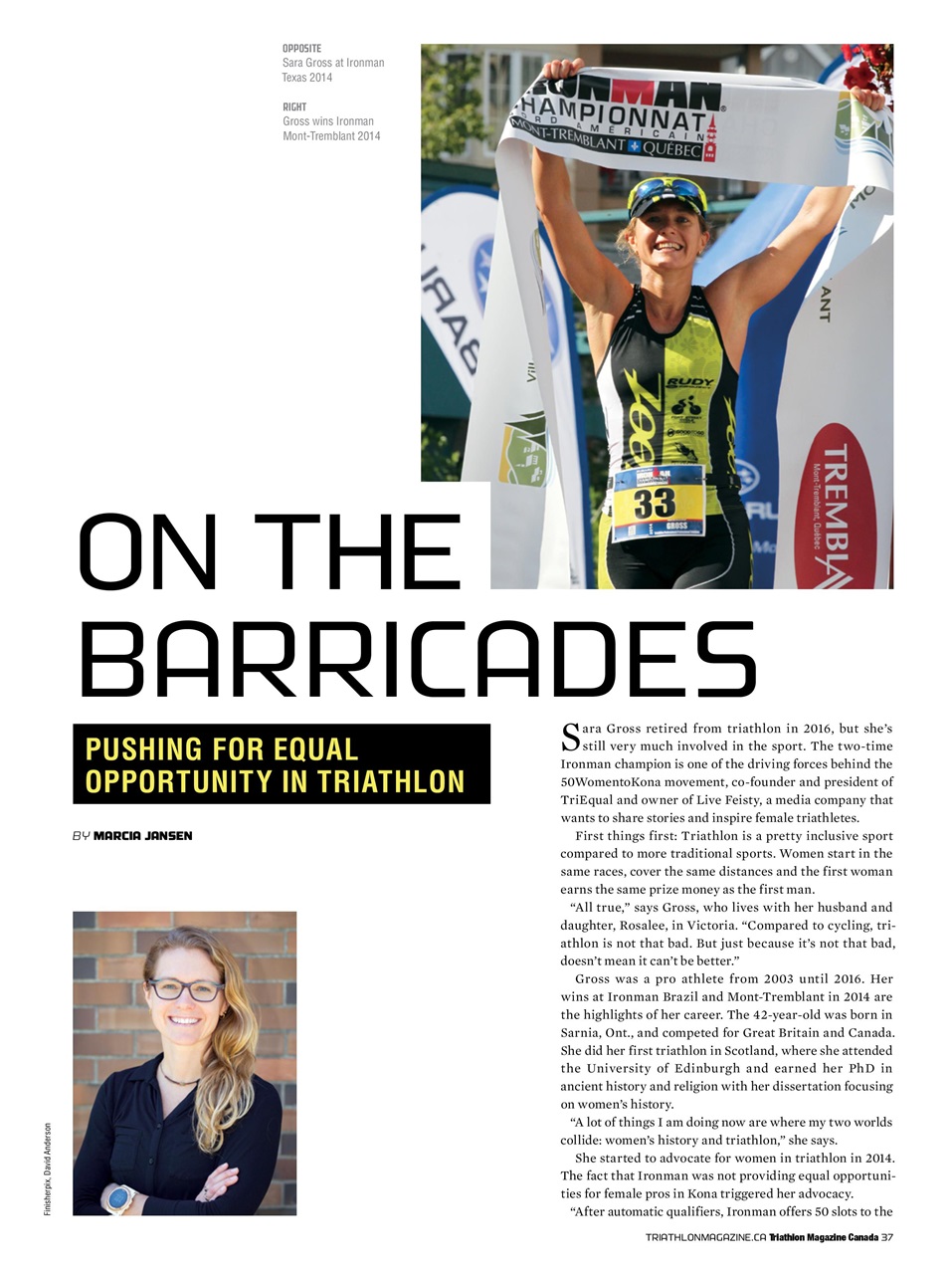 Triathlon Magazine Canada Preview Pages
