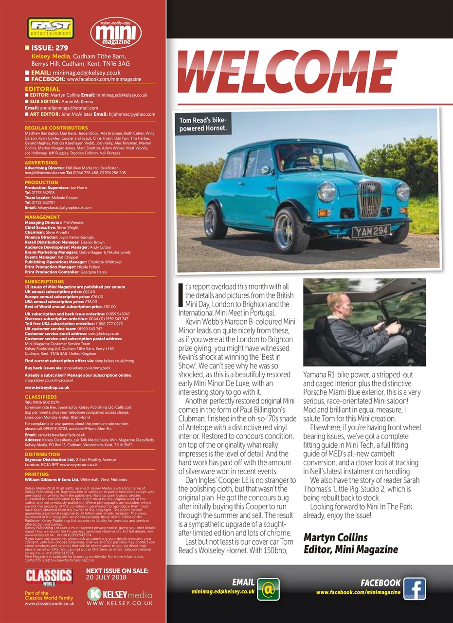 Mini Magazine Preview Pages