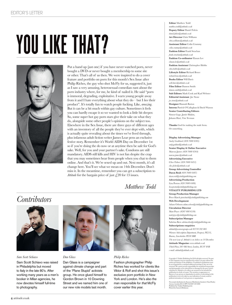 Attitude Preview Pages