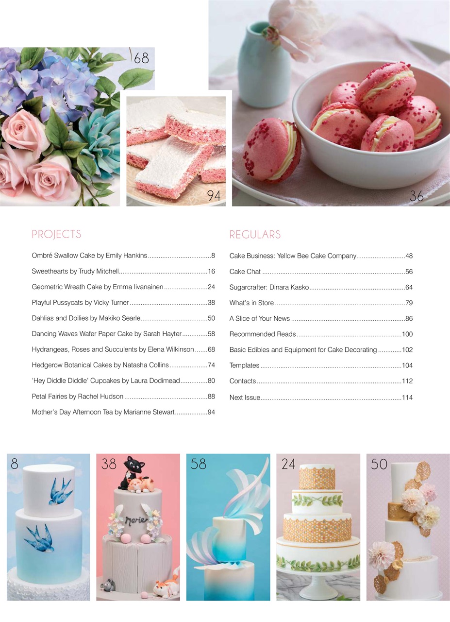 Cakes & Sugarcraft Preview Pages