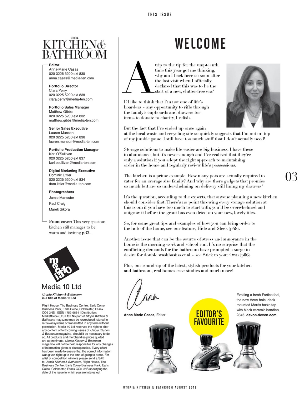 Utopia Kitchen & Bathroom Preview Pages