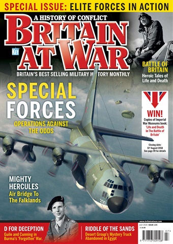 Britain at War Magazine issue   July 2018
