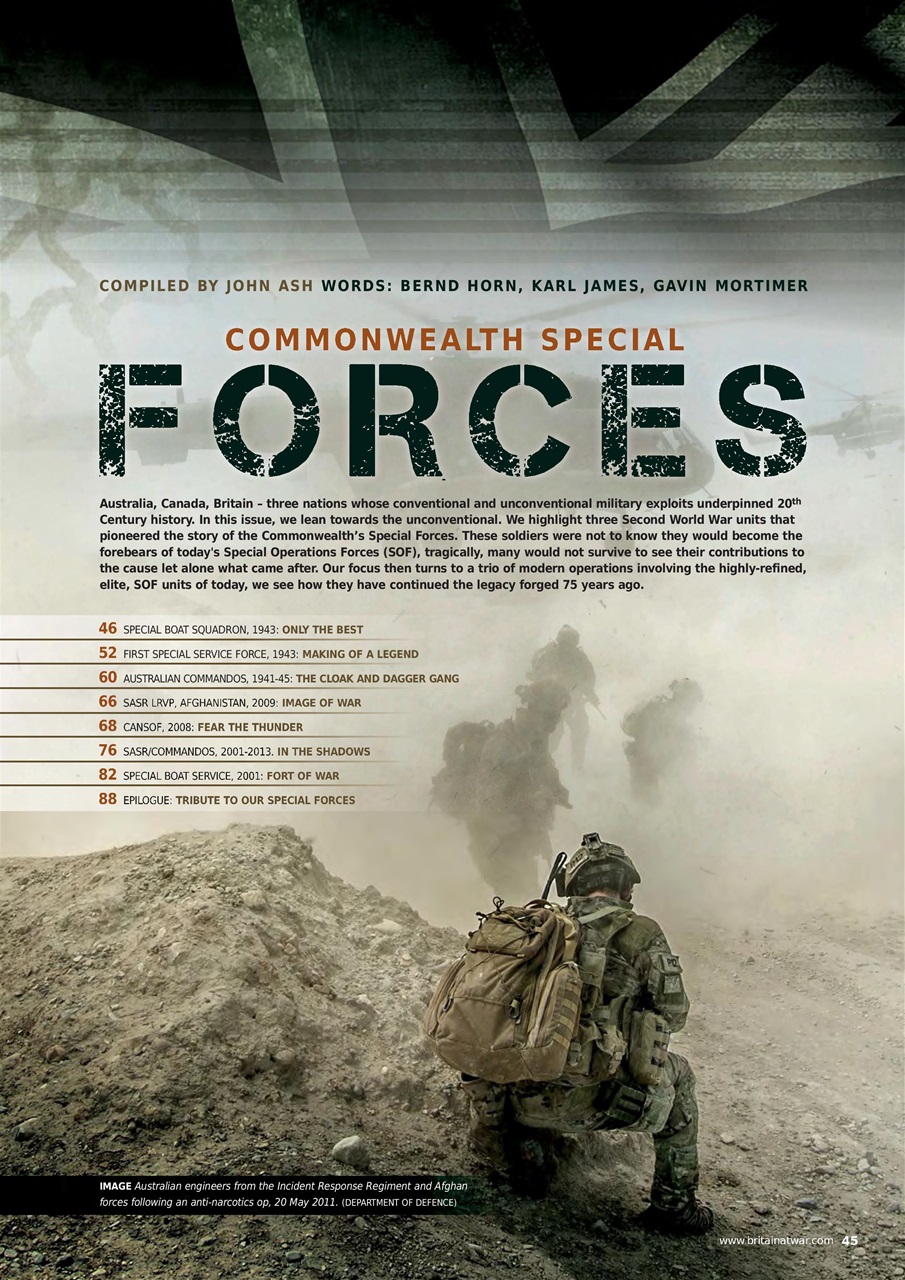 Britain at War Magazine Preview Pages