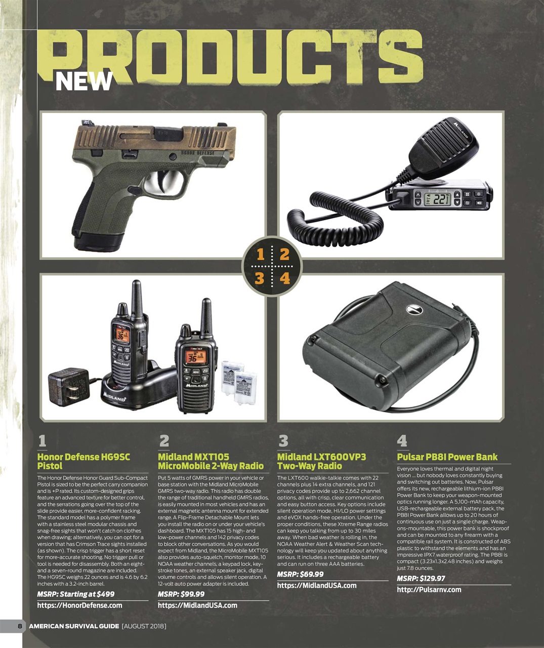 American Outdoor Guide: Boundless Preview Pages
