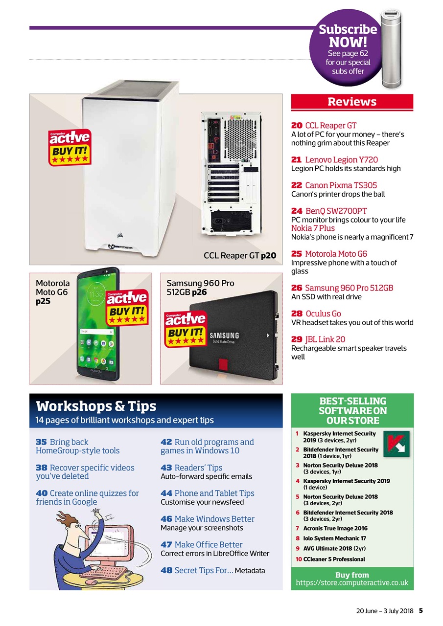 Computer Active Preview Pages