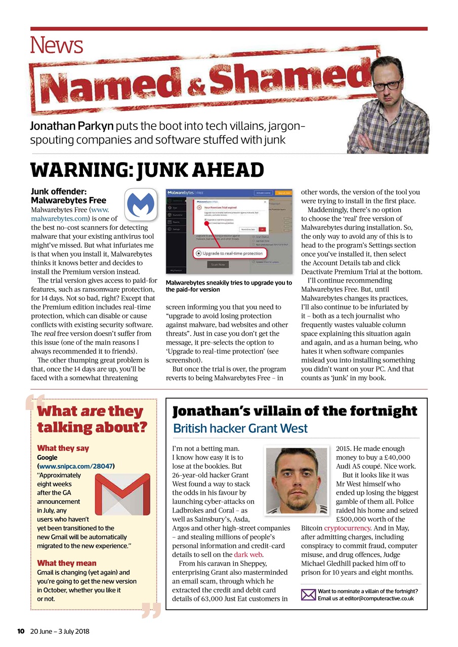 Computer Active Preview Pages