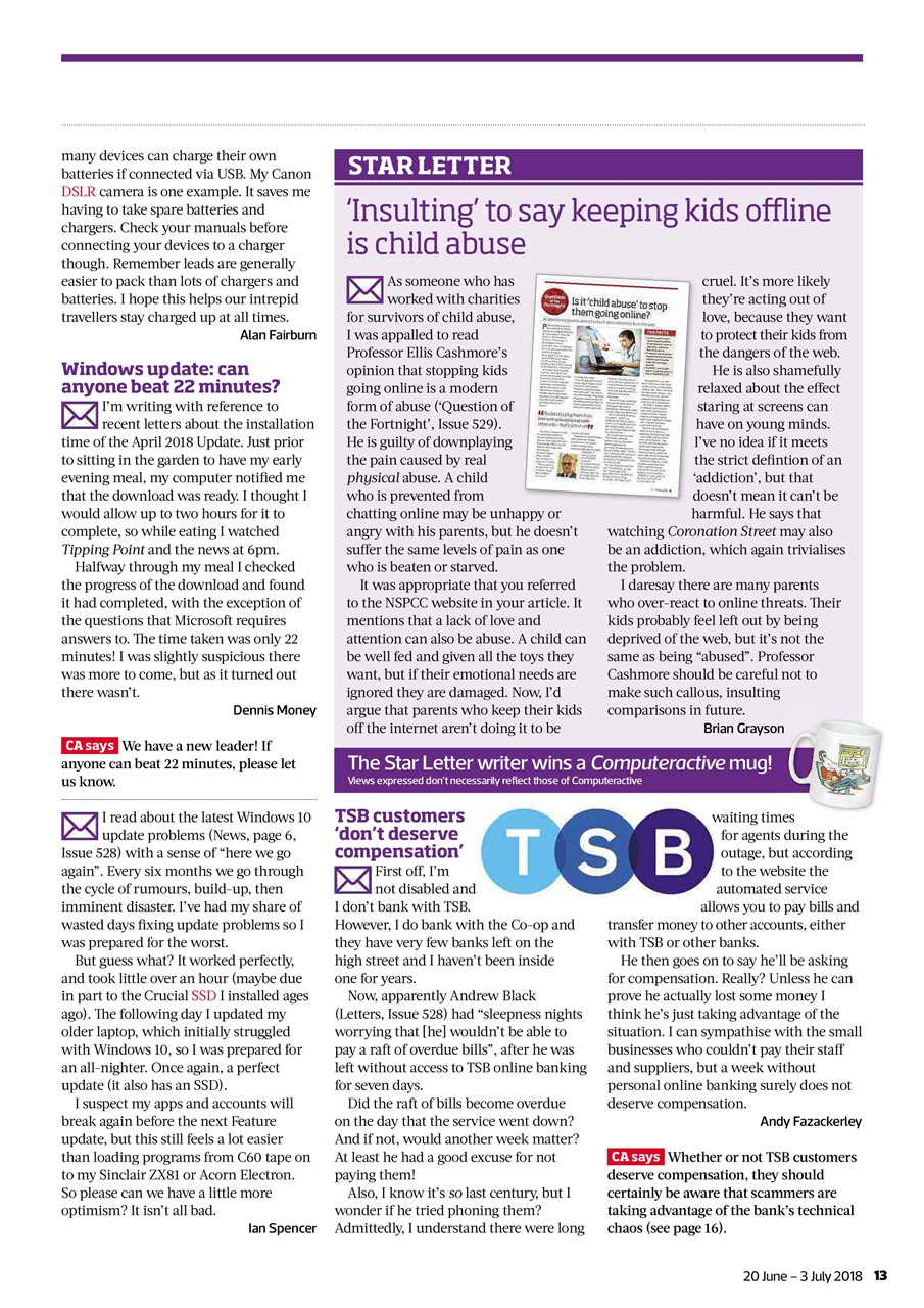 Computer Active Preview Pages