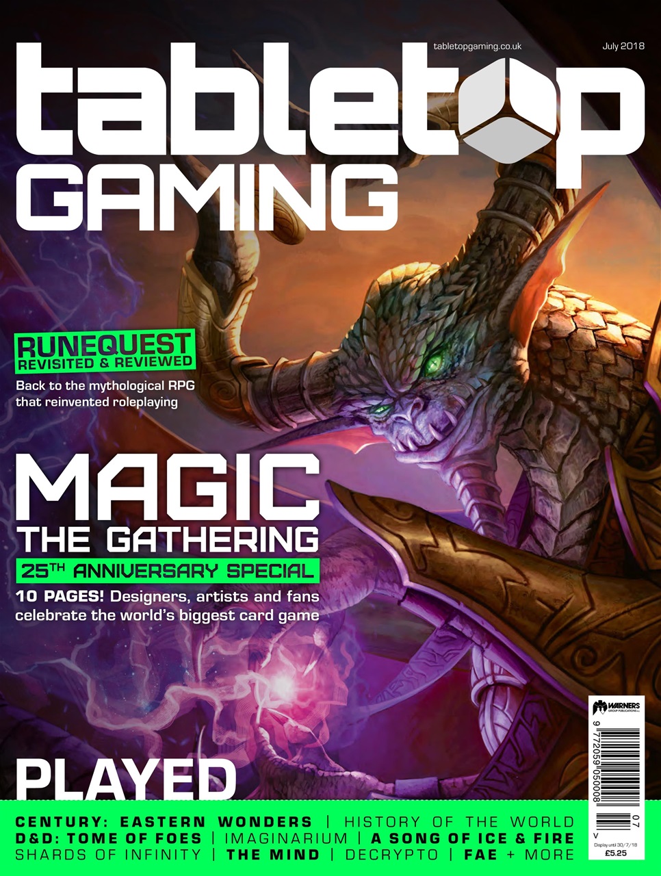 Tabletop Gaming Preview Pages