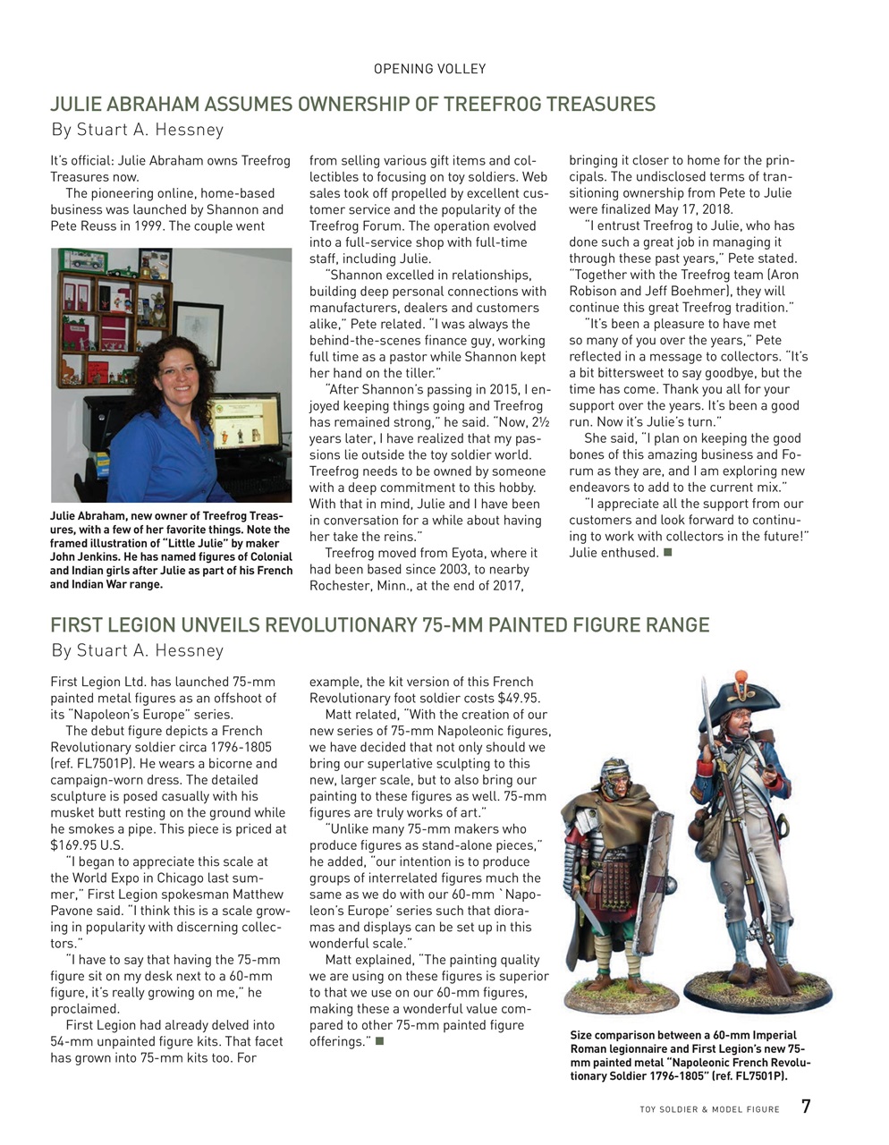 Toy Soldier & Model Figure Preview Pages