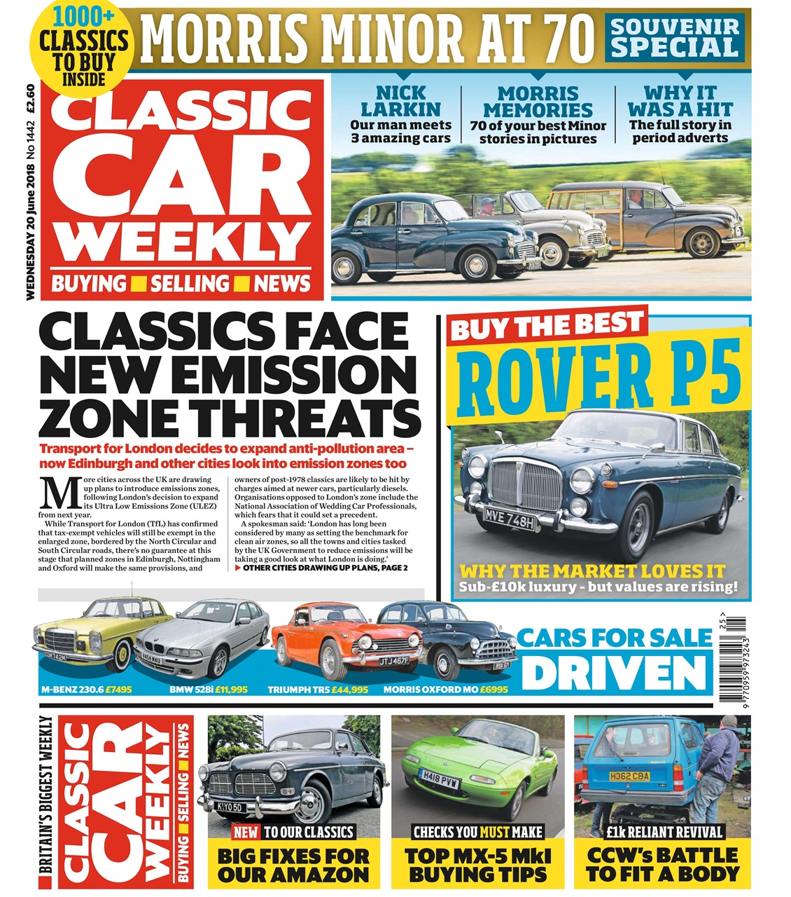 Classic Car Weekly Preview Pages