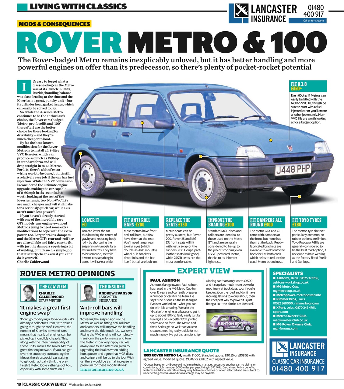 Classic Car Weekly Preview Pages
