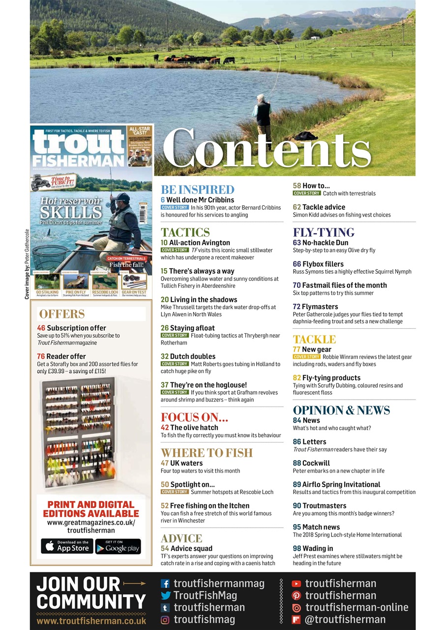 Trout Fisherman Preview Pages